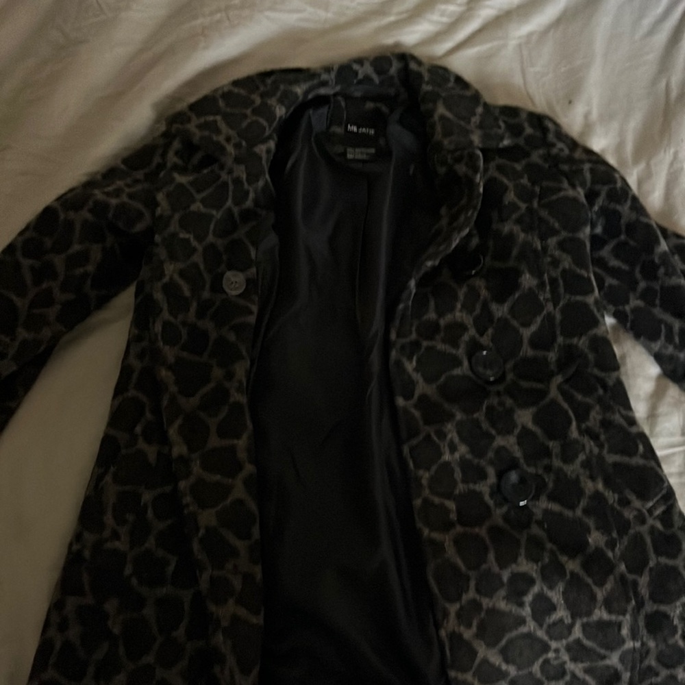 Cheetah print jacket